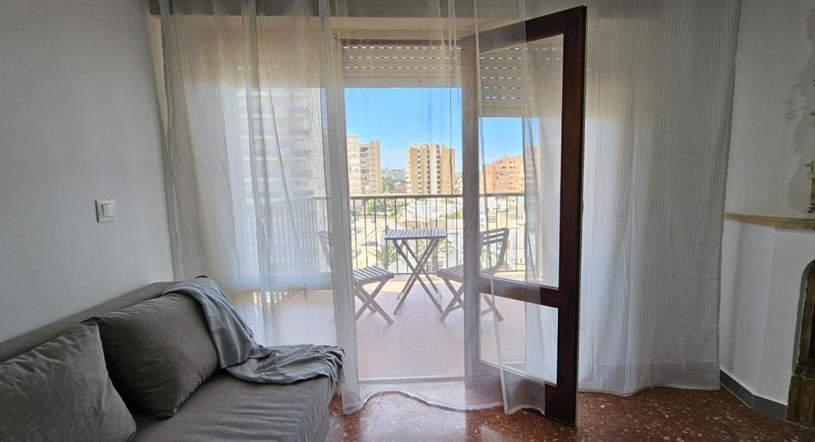 Pequeno Apartamento Con Vistas Al Mar Apartment Roquetas de Mar Bagian luar foto